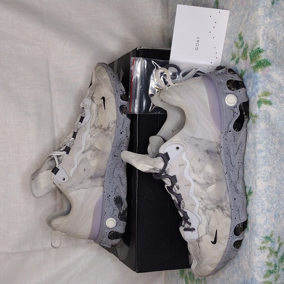 Nike Other - Nike React Element 55/Kendrick Lamar (Pure Platinum/Clear-Wolf Grey) mens 9.5